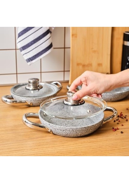 Biogranit Nare 6 Parça Sahan Seti Blue fiyatları