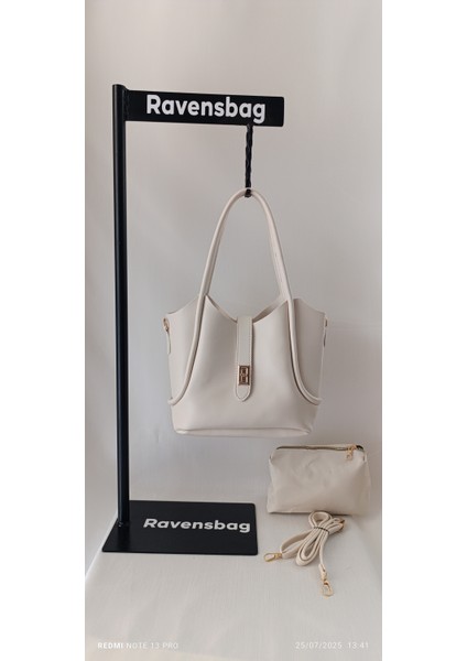 Yavrulu Orta Boy El ve Omuz Kadın Çanta