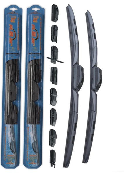 Rbw Hybrid Ön Silecek Takımı Fiat Fiorino 2007 - 2017 ile Uyumlu