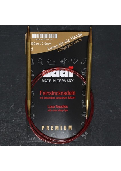 7mm 100CM Klasik Misinalı Dantel Şişi 755-7