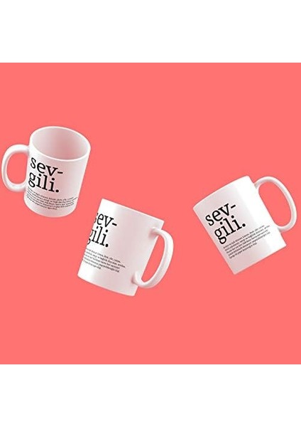 Kelime Anlamlı Hediyelik Kupa Bardak modelleri