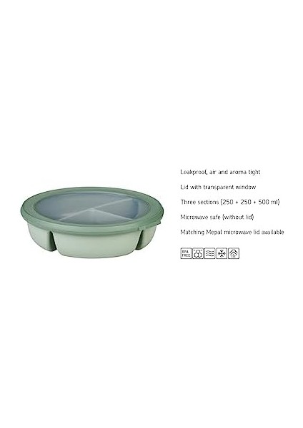 Bento Bowl Cirqula (250+250+500 Ml) modelleri