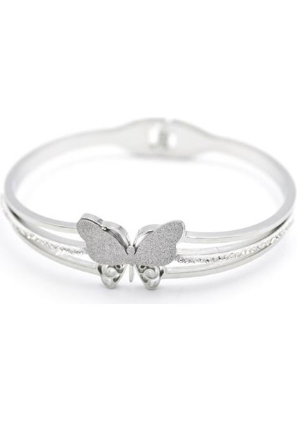 Kelebek Bilezik - Gümüş