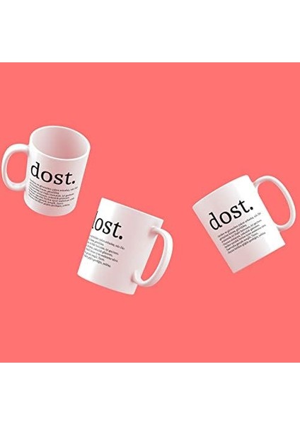 Dostlara Hediyelik Kelime Anlamlı Kupa Porselen Kupa Bardak Çay Kahve Bardağı Yüksekliği: 9,5 cm Çapı:8,5 cm Malzeme Kalınlığı 4 mm modelleri