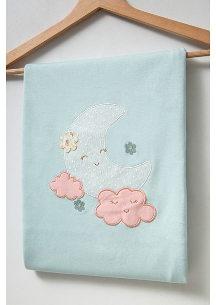 My Baby Kumsal % 100 Coton 10 Lu Hastane Çıkışı Yeni Sevimli Ay balam Desenli 10123 indirimleri