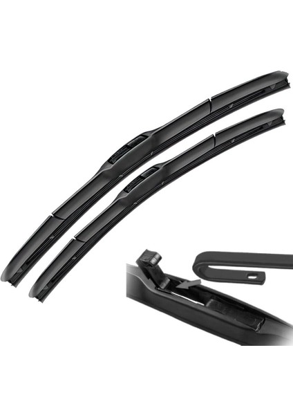 Rbw Hybrid Ön Silecek Takımı Chevrolet Kalos 2005-2008 ile Uyumlu fiyatları