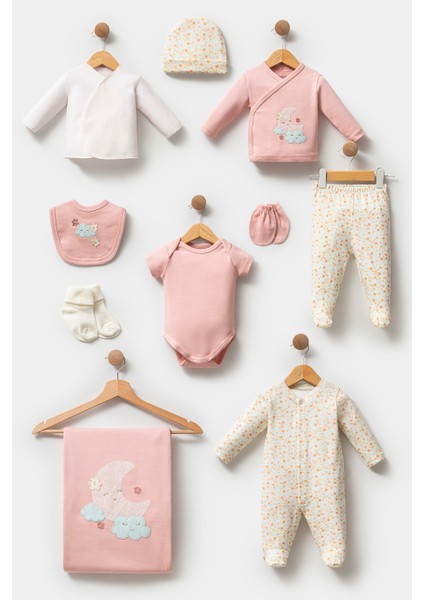 My Baby Kumsal % 100 Coton 10 Lu Hastane Çıkışı Yeni Sevimli Aybalam Desenli 10123 fiyatları