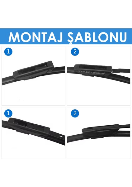 Rbw Muz Silecek Takımı Renault Megane 2 Gt 2006-2009 ile Uyumlu modelleri