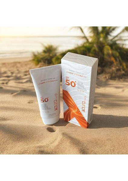 Secret Tone- Up Güneş Koruyucu Spf 50+ Pembe Bazlı Ton Eşitleyici Güneş modelleri