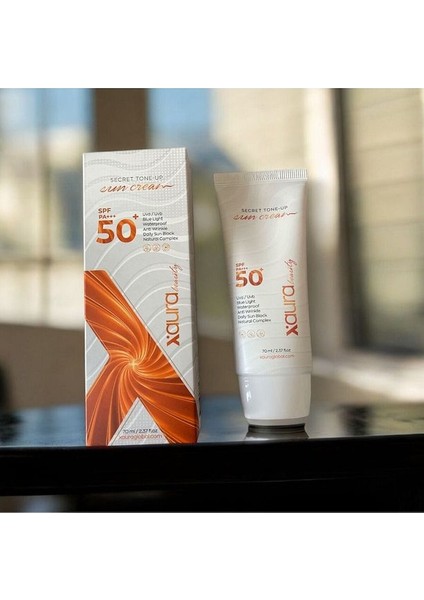 Secret Tone- Up Güneş Koruyucu Spf 50+ Pembe Bazlı Ton Eşitleyici Güneş fırsatları