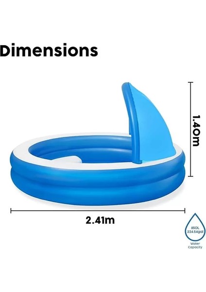Summer Days Family Pool, 2.41M x 2.41M x 1.40M fiyatları