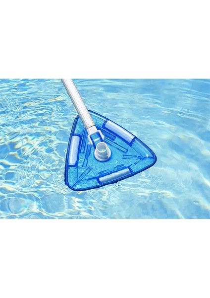Poolmaster 27514 Clear-View Üçgen Vinil Astar Yüzme Havuzu Süpürgesi, Mavi fiyatları