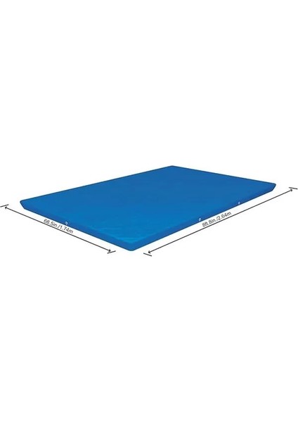 58105 Prefabrik Havuz Kapama Bezi (259 cm x 170 Cm) , Standart