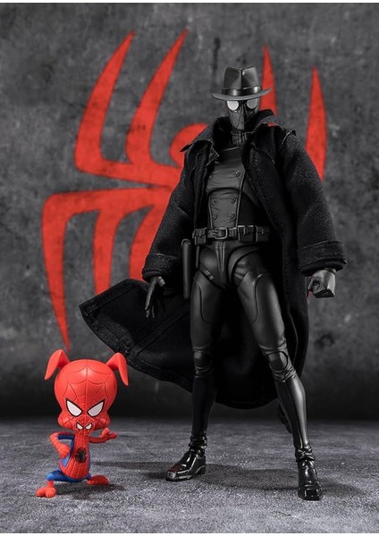 Spider-Man: Across The Spider-Verse S.h.figuarts Spider-Man Noir Spider-Ham Action Figure Shf Figür indirimleri