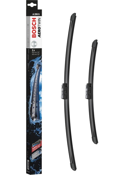 Bosch Aerotwin Ön-Arka Silecek Takımı Fiat Doblo 2011 - 2021 ile Uyumlu