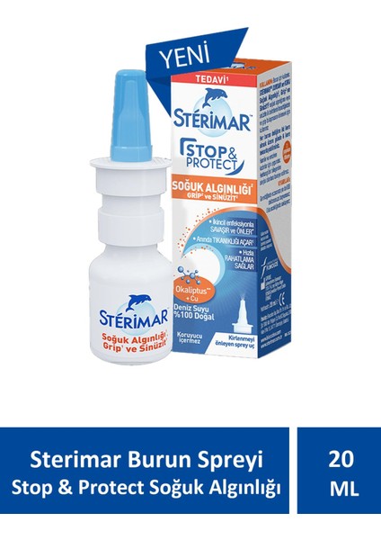 Sterimar Burun Spreyi Stop & Protect 20 ml