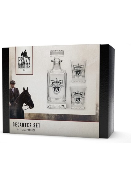 Abystyle - Peaky Blınders Özel Dökme Cam Şişe 2 Bardak Viski Seti - GLS0004 fiyatları