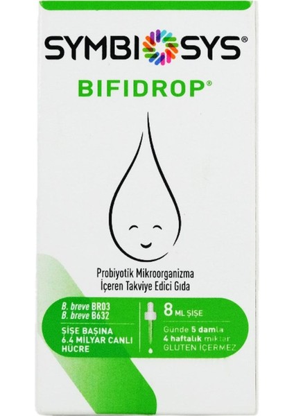 Symbiosys Bifidrop Probiyotik Damla 8 ml
