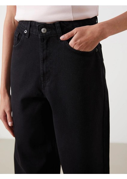 Lcw Jeans Barrel Fit Kadın Jean Pantolon (W5) modelleri