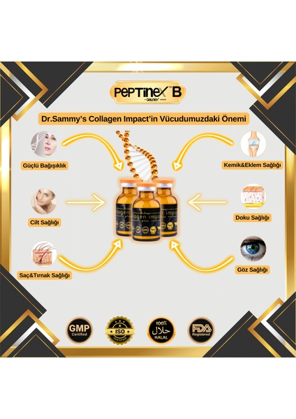 Kolajen 10.000 mg Tip 1-3 %100 Saf Patentli Hidrolize Sığır Kolajeni, 150mg Hyaluronik Asit, 500 mg Vitamin C, 200 mg Glutatyon, 25mg Resveratrol, 100 mg Elastin, Collagen Diyet Takviyesi fırsatları