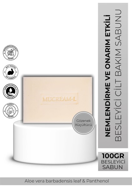 Mucream L Cilt Bakım Sabunu 100GR
