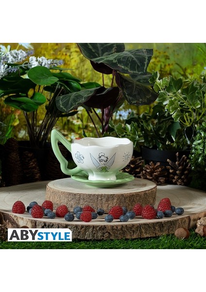 Abystyle - Dısney - Teapot - With Tinkerbell Cups Set - Çay Seti - ABYTAB077