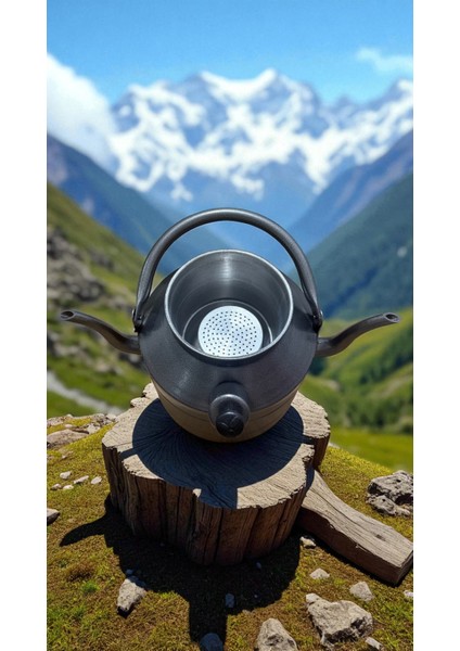 Avcı, Çoban, Kampçı, Çift Taraflı Çaydanlık, Süzekli 4 Litre fırsatları