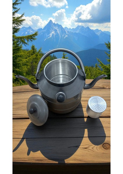 Avcı, Çoban, Kampçı, Çift Taraflı Çaydanlık, Süzekli 4 Litre indirimleri