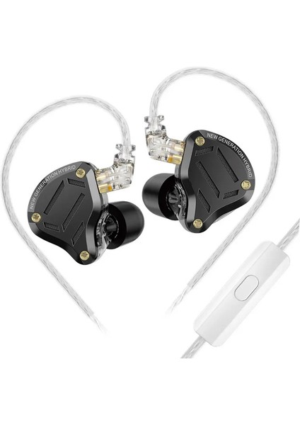 Kz ZS10 Pro 2 Kulak Içi Kulaklık 4ba+1dd Mikrofonlu