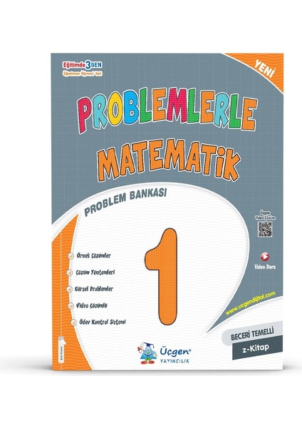 1. Sınıf Problemle Matematik - Okuma Anlama - Tüm Derslere Yolculuk 3'lü Set fırsatları