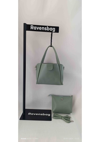 Yavrulu El ve Omuz Kadın Çanta