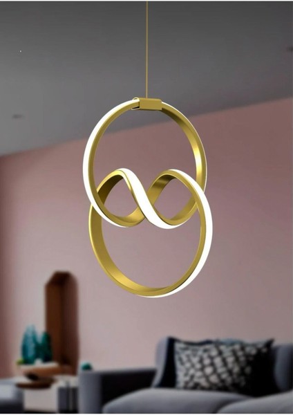 Modern Eskitme Sarkıt LED Avize Oturma Odası Çocuk Odası Koridor Beyaz Işık