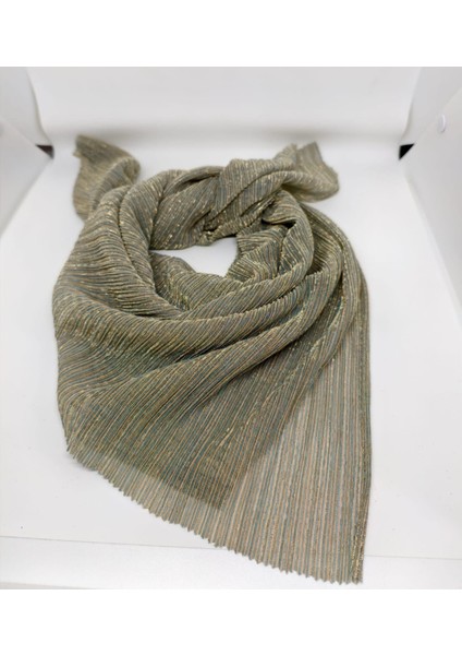 Simli Altın Renk Şal Model Saç Bandanası fiyatları