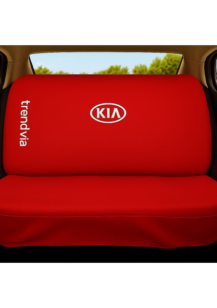 Kıa Uyumlu Kırmızı Koltuk Kılıfı Takımı – Penye Kumaş Ön ve Arka Koltuk Koruyucu fiyatları