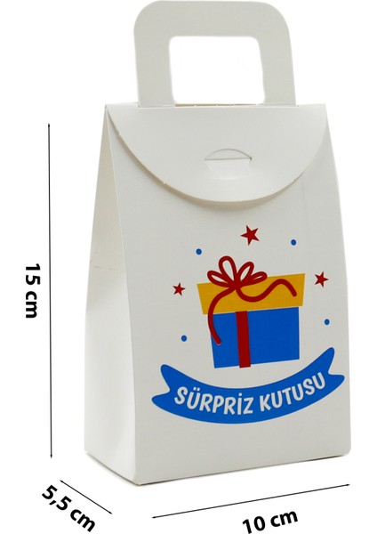 10X15 cm Boş Sürpriz Kutusu 5 Adet, Hediye Kutusu fiyatları