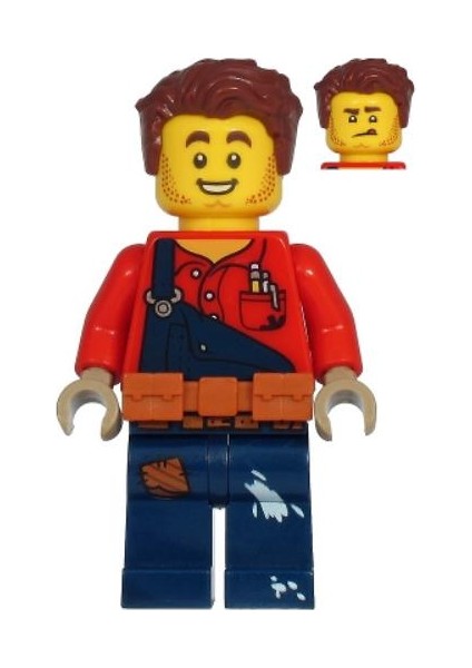 Minifigür - Harl Hubbs - Utility Belt CTY1074