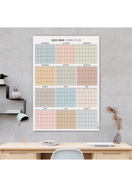 Eylül Başlangıç 2025 - 2026 Akademik Takvim, Akademik Planlayıcı Takvim, Duvar Takvimi