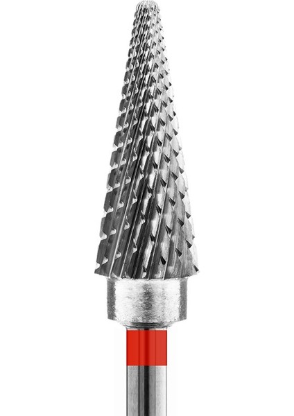 Çelik Manikür Çıkarma Törpü Ucu Kırmızı Koni 21160