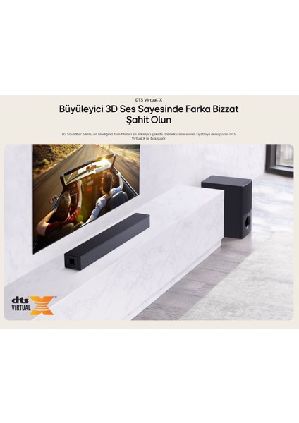 600W Yüksek Ses ve Kalite, 4.1 Kanal Sinema Deneyimi, Kablosuz Bluetooth Optik ve USB Ses Sistemi Snh5+Hdmı Kablosu