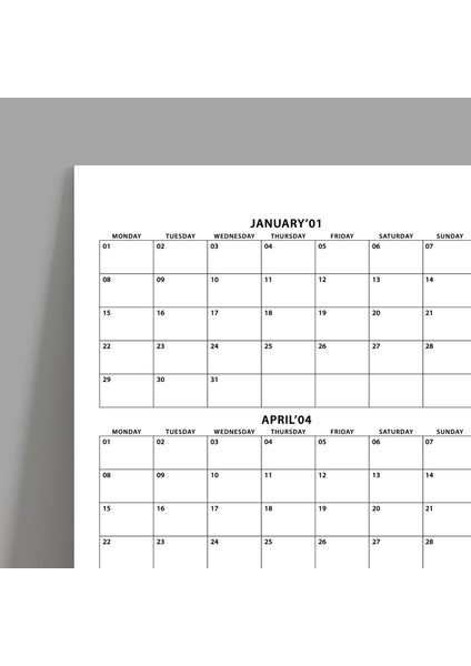 2026 Yıllık Planlayıcı Duvar Takvimi, 2026 Planlayıcı Takvim, 2026 Year Planner fiyatları