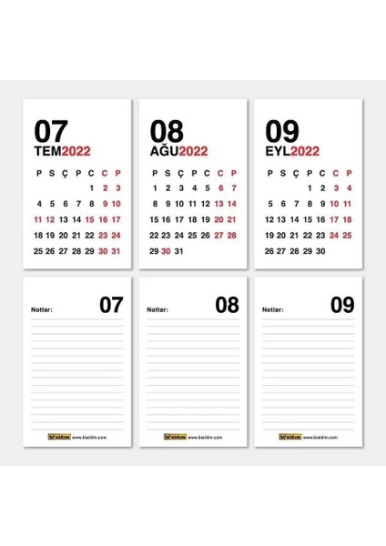 Haftalık Planlayıcı 2026 Masa Takvimi Kırmızı fırsatları