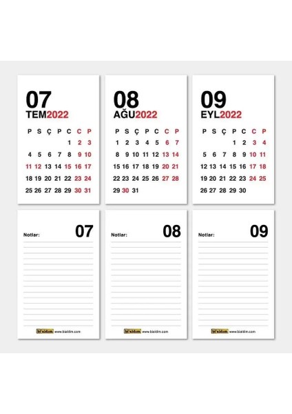 Haftalık Planlayıcı 2026 Masa Takvimi Siyah fırsatları