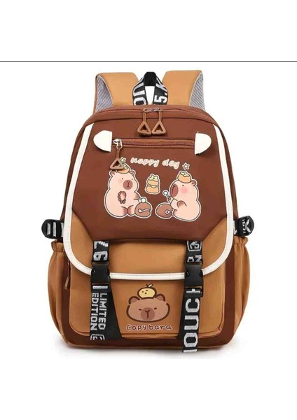 Capybara Büyük Kapasiteli Okul Çantası fiyatları