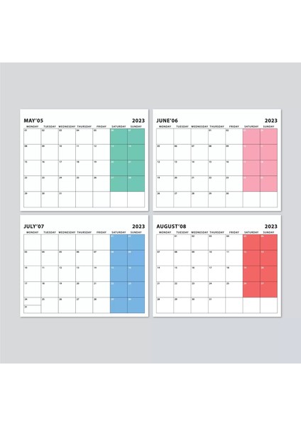 Aylık Planlamalı 2026 Masa Takvimi, 2026 Takvim, Siyah Üçgen Takvim fırsatları