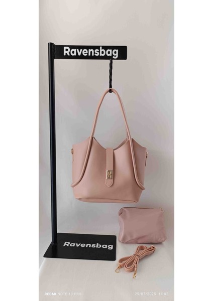 Yavrulu Orta Boy El ve Omuz Kadın Çanta