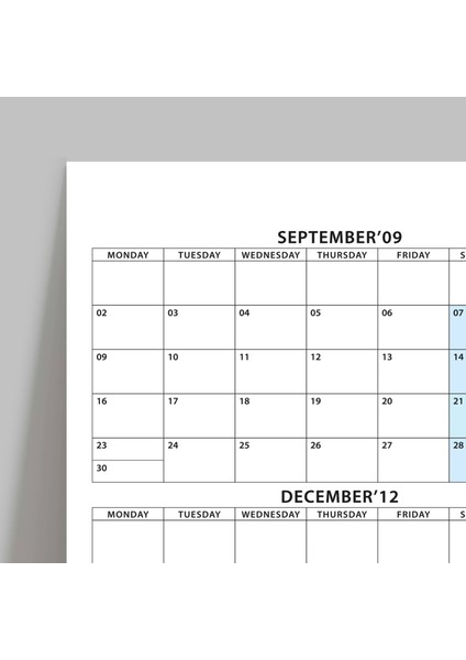 2025 -2026 Akademik Duvar Takvimi, Eylül Başlangıçlı, Academic Wall Calendar, Pastel Gökkuşağı Renkler modelleri