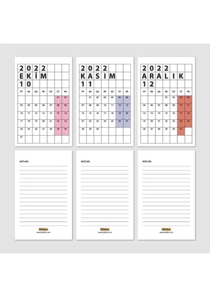 2026 Masa Takvimi Kırmızı indirimleri