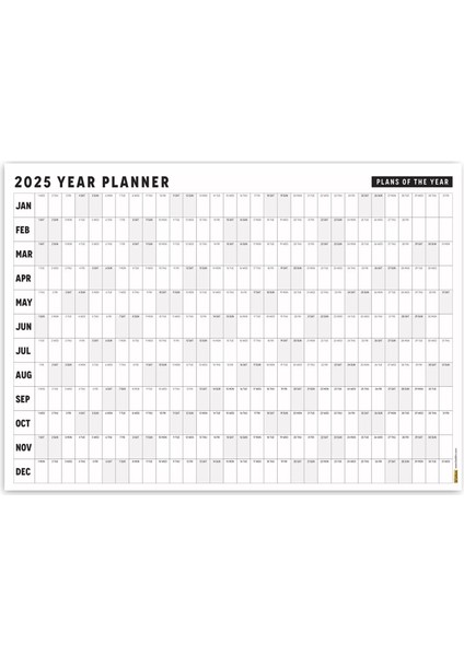 2026 Yıllık Planlayıcı Duvar Takvimi, Aylık Planlayıcı Aile Takvimi, Siyah Beyaz Yatay Takvim indirimleri