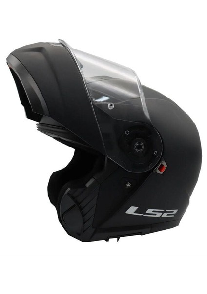 Strobe 2 Çene Açılır Kask Mat Siyah L modelleri