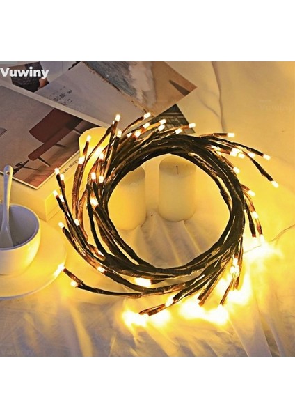 96 LED Söğüt Asma 8 Mod Dekoratif USB LED Lamba